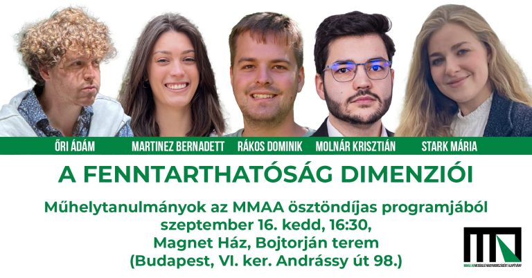 Ösztöndíjasaink zárókonferenciája